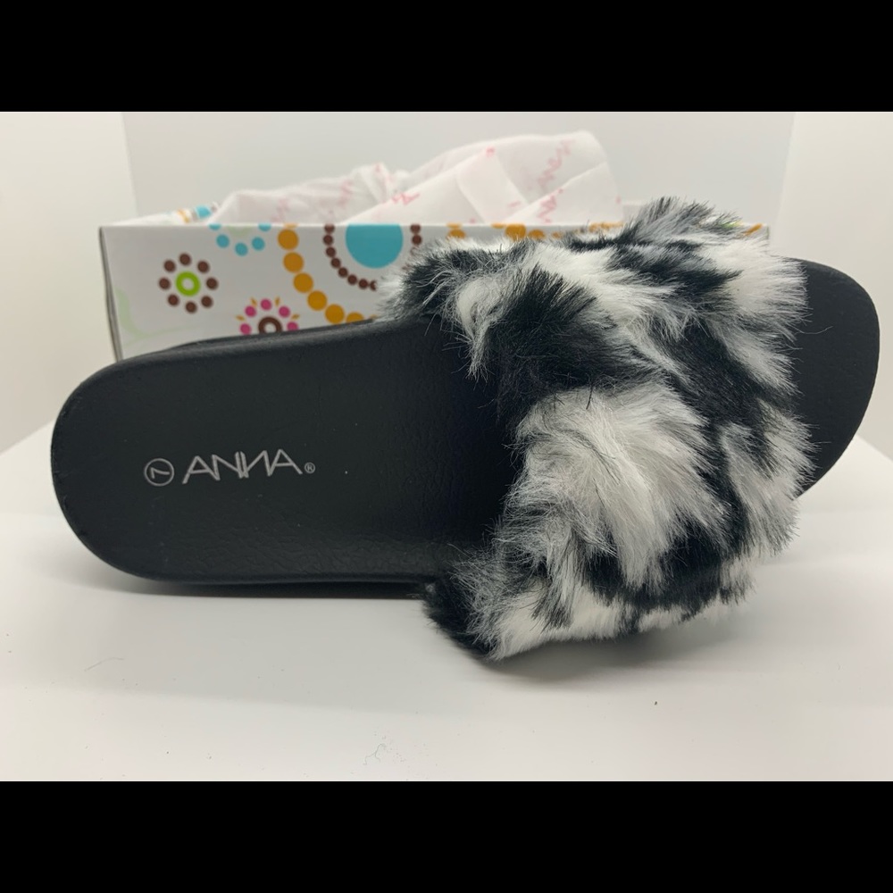 Zebra Wish Wedge by Anna sandals